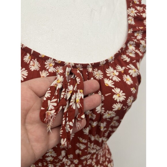 Nevena RAE women’s dress Floral 2X Sleeveless Smocked Waist Layered Pullover - Picture 14 of 15